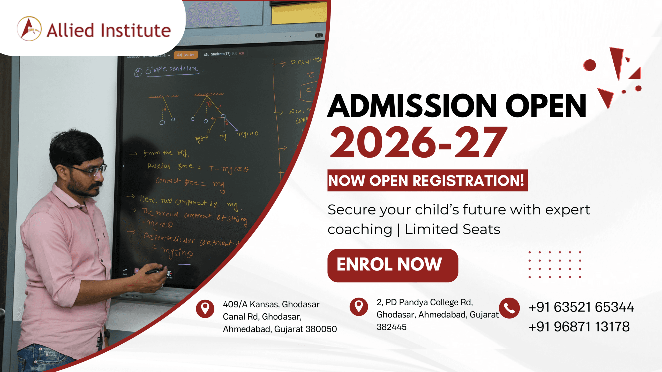 Allied Institute admission open creative